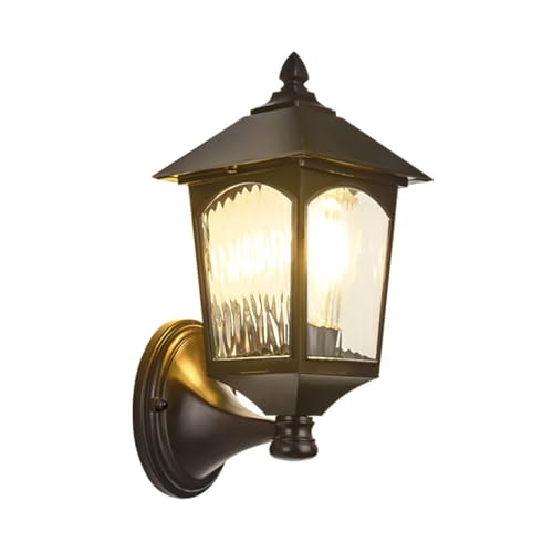 Appliques murales d'extérieur modernes E27 lampe murale antirouille étanche aluminium