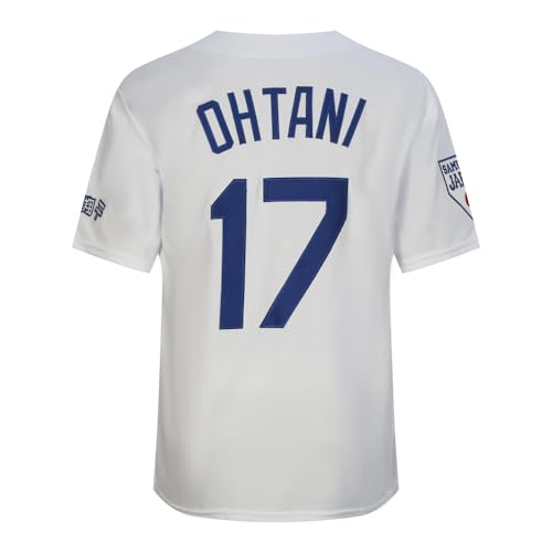 BRFOX Camiseta juvenil Ohtani Jersey #16 infantil de beisebol japonesa para meninos tamanho PP-GG, 1