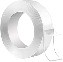 3 meter Nano Magic Double Sided Tape, Transparent Washable Adhesive, Traceless Removable Mounting Tape, Strong Ductility, Reusable