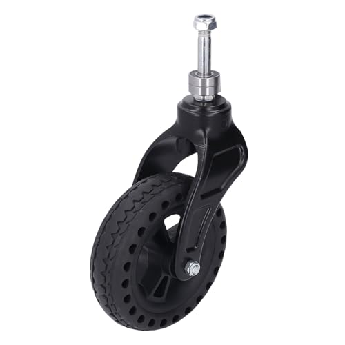 Roue de remplacement à roulement robuste charge 75 kg increvable TPE 6" - 5