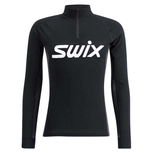 Swix Men's Racex Classic Half Zip Long Sleeve Quick-Drying Stretch Slim Fit Baselayer Top3