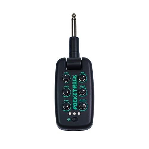 EROK Guitar Headphone Amp, with 9 Simulation Tones,USB-Rechargeable Portable Pocket Effects Unit, with Wireless Function Supporting OTG Recording - Les Beatles, Paul McCartney, John Lennon, RIngo Starr, George Harrison EROK Guitar Headphone Amp, with 9 Simulation Tones,USB-Rechargeable Portable Pocket Effects Unit, with Wireless Function Supporting OTG Recording