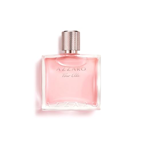 Azzaro Pour Elle - Eau de Parfum pour Femme - Florale, Boisée et Fruitée - Parfum Gourmand - Accords de Citron, Rose et Bois de Santal - Spray Vaporisateur -...