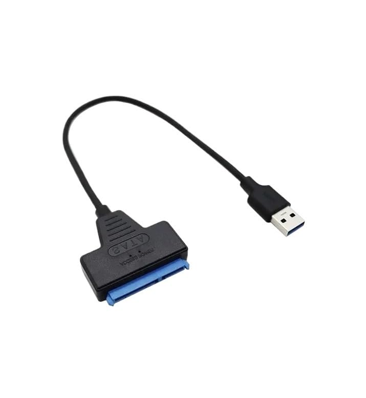 Cable Adaptador SATA 22 Pines a USB 3.0 para Disco Externo miniatura 2