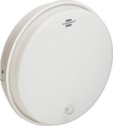 Preisvergleich Produktbild Brennenstuhl LED Rundleuchte / Kellerleuchte mit Bewegungsmelder (für außen und innen, IP54, Außenleuchte 4000K)