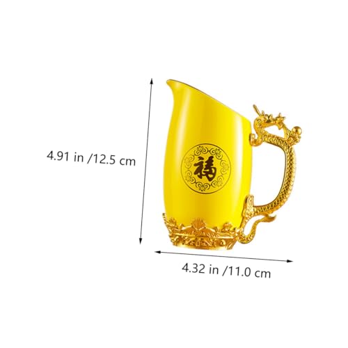 Set de copas y dispensador de licor chino zodiacal miniatura 2