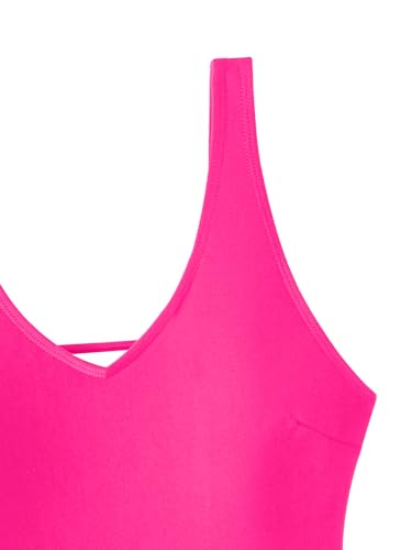 Image of Foxiny Sexy Backless Cheeky High Cut Leg Thong V Neck One Piece Swimsuit