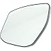 For Nissan Sentra 2013 14 15 16 17 2018 Mirror Glass Driver Side | Heated | w/Backing Plate | Flat Glass Type | Replacement For 963663TH3A | NI1324107