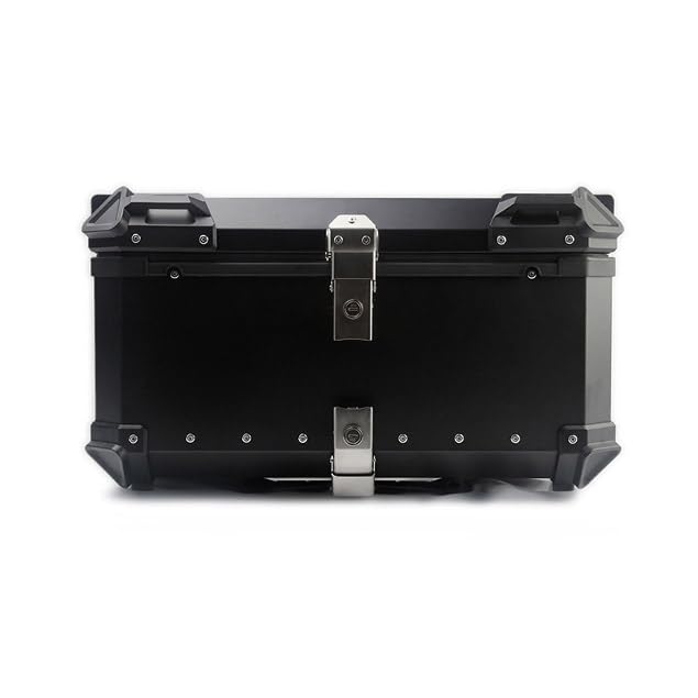 Top Case 29 Litres Pour Honda PCX 125 - Coffre étanche Noir, Plaque De Fixation Incluse - Capacité 1 Casque Modulable - Dimensions 399x407x309 Mm