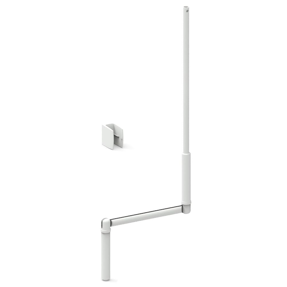 Manivelle blanche de volet roulant 1300 mm Ø 12 mm