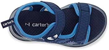 carter's Boy's Kasai Sandal, Blue, 4 Toddler | Image 4