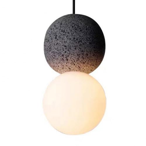 Suspension industrielle cuisine et salon avec lampe suspendue G9 moderne