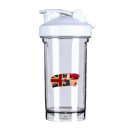 Panamanian America Flag 18 Ounce Shaker Cup,Fashion Theme Pattern Shaker Bottle Leak-proof Workout Shake Bottles 500ML/18 oz Perfect for Pre Workout