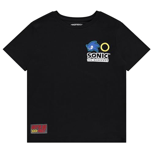 T-shirt Sonic garçon vêtement enfant SEGA Sonic Tails Knuckles