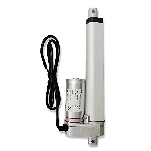 Demotor Performance 6" Inch 150Mm Stroke Linear Actuator Heavy Duty 225Lbs Maximum Lift 12V Dc #TOP5