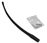 Antena flexible AERZETIX: Varilla de antena flexible para radio de coche Universal C1090