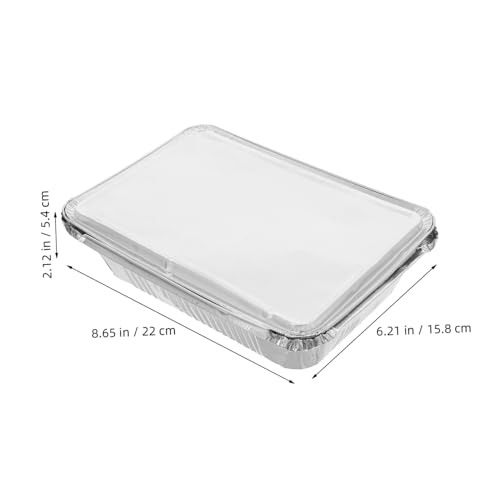 Bandejas de aluminio para camping y barbacoa COLLBATH ideales para comida de excursión 3