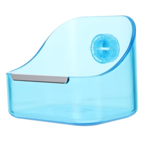 ibasenice 1pc Small Pet Feeder Bowl for Rabbits Small Animals Durable Plastic Water Food Bowl Easy to Clean for Cage Use Convenient Feeding