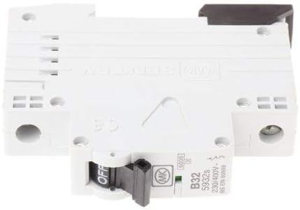 MK Electric 32A 1 Pole Type B Miniature Circuit Breaker Sentry 5932S, EMCH, EUB, S800, 230V