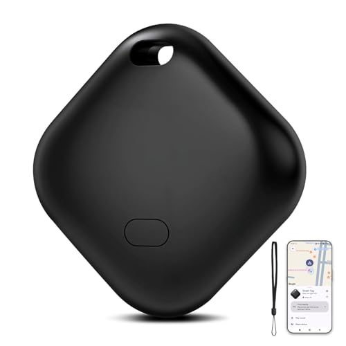 GPS Tracker Android, Smart Tag Android Kompatibel mit Googles ''Find My Device''-App (nur Android), Koffer Tracker Bluetooth Key Finder für Koffer, Rucksäcke, Geldbörsen und Taschen
