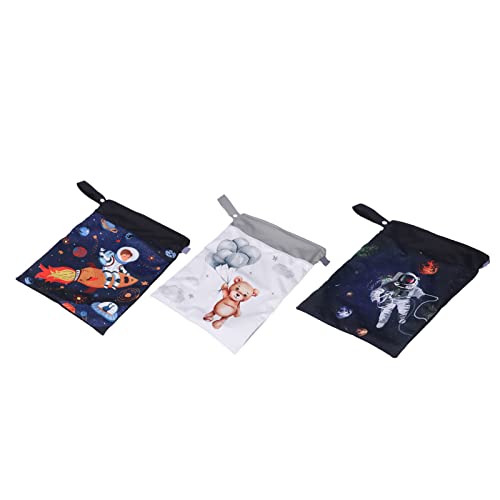 BOLORAMO Bolsos Secos Mojados del Pañal del Bebé, Bolso Seco Mojado Impermeable Plegable del Bebé para Nadar