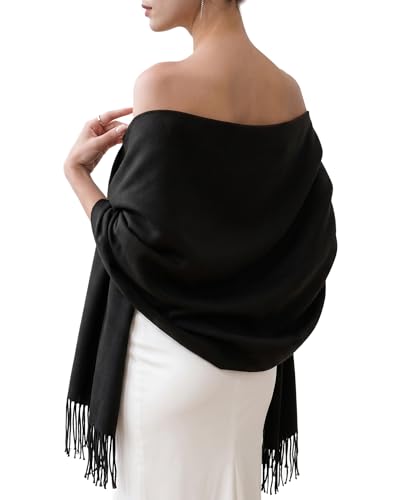 FURTALK Pashmina Shawl Wraps for Women Evening Dresses Blanket Scarves Fashion Scarf Wedding Gifts