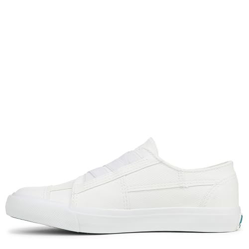 Blowfish Malibu Women's Marley Sneaker White Faux Leather 8.5 M
