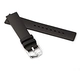 HIRSCH Premium Caoutchouc Uhrenarmbänder sind auch für sensible Hauttypen geeignet. Alle HIRSCH Uhrenarmbänder sind sauna-getestet. Selbst die Kombination aus Hitze, Feuchtigkeit und Schweiß kann ihnen nichts anhaben – sie bleiben formstabil und angenehm zu tragen. Das Band wird mit einer ausdrucksstarken, auswechselbaren HIRSCH Catwalk Design Federsteg-Schließe in polierter Ausführung aus nickelfreiem L316 Edelstahl und einem passenden Federsteg-Set geliefert.