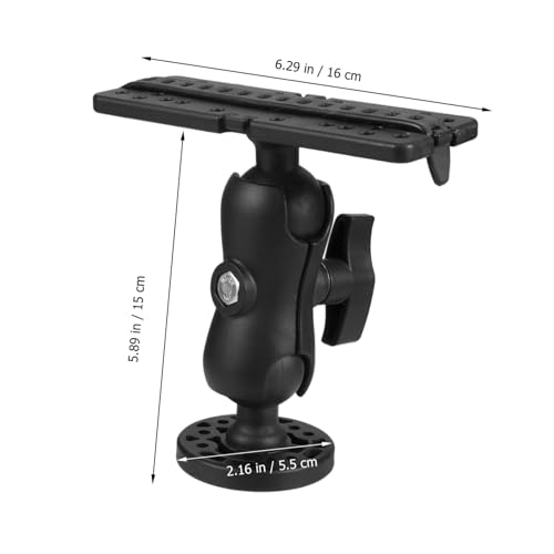 Support pour sondeur de pêche et fixation de détecteur de poissons orientable pour kayak