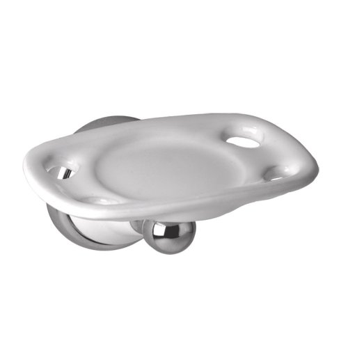 Gatco 5289 Franciscan Tumbler and Tooth Holder, Chrome