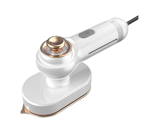 スチームアイロン ミニハンドヘルド衣類スチーマーポータブル衣類アイロンマシン旅行用家庭用および出張用 抗菌 消臭 時短 旅行/出張/家庭用(White)