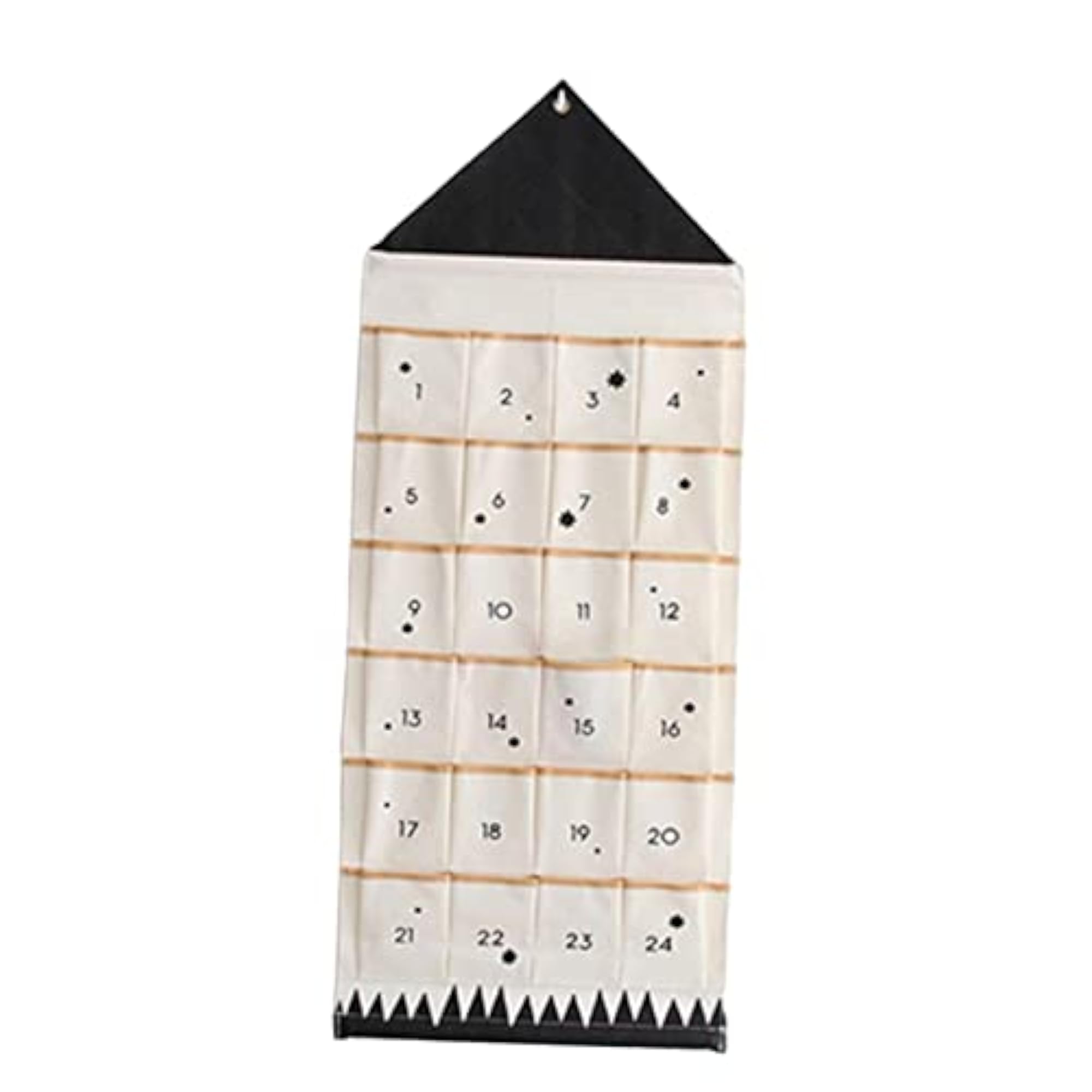 3x Christmas Countdown Calendar with Pockets