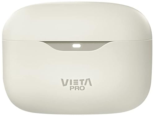 Vieta Pro Auricular True Wireless Mute 2, Bluetooth 5.3, ANC híbrido -35 dB, Conexión Dual, Modo Transparencia, Panel táctil y autonomía de hasta 22 Horas. Acabados cuidados.