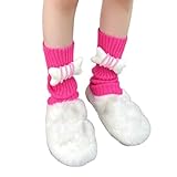 PTILSERY Fashionable Leg Warmers for Girls Soft and Breathable Kids Socks Sleeve Infant Baby Leg for Daily Wear and Parties