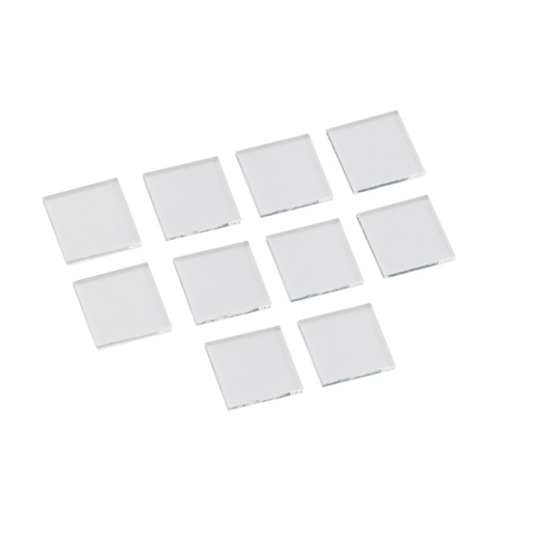 Objektträger aus Natrium-Kalzium-Glas for Laborzwecke – transparentes Deckglas zur Probenbeobachtung und -adhäsion(20 * 20 * 1mm*200)