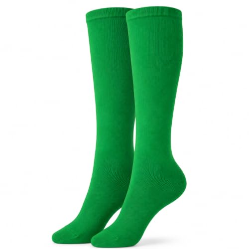 Image of juDanzy Solid Knee High Socks for Sports or School Uniforms