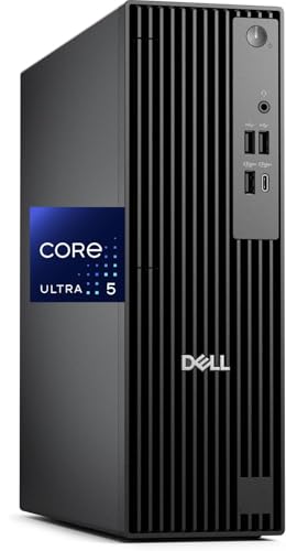 Dell Pro Slim QCS1250 �f�X�N�g�b�v SFF (OptiPlex SFF�V���[�Y�����p)�AIntel Ultra 5-235 (Beats i7-14700)�A32GB DDR5�A1TB NVMe SSD�AWiFi 6E�ABT�AType