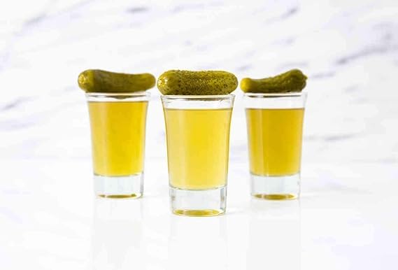 Image of Classic Curved Design Heavy Base Shot Crystal Clear Set,Drinking Vodka,Tequila,Liquor,Scotch,Cocktail,Beer,Whiskey,Steins Drinkware Glass Set of 12-30ml