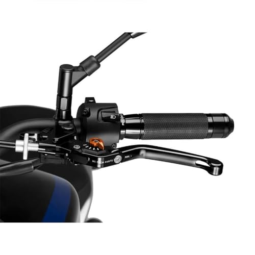 Puig Foldable Clutch Lever 3.0. Black/Select. Orange