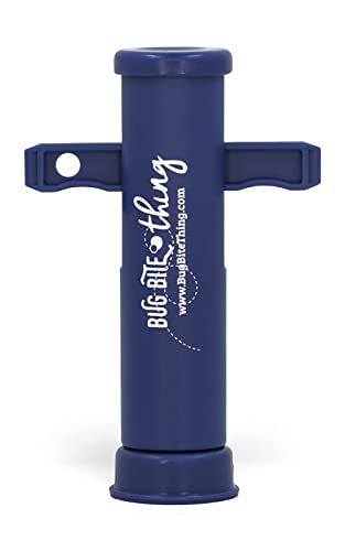Image of Bug Bite Thing Suction Tool - Bug Bites and Bee /Wasp Stings, Natural Insect Bite Relief - 1-Pack, Navy Blue