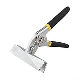 Alicates de plegado de chapa con mordaza ancha para abrazadera de soldadura, para crear curvas limpias y precisas en puertas y techos de chapa (A)