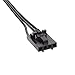 BIBABLYKE for Corsair RGB to Standard ARGB 4-Pin 5V Adapter Connector RGB Cable 25cm Extension Cord PVC