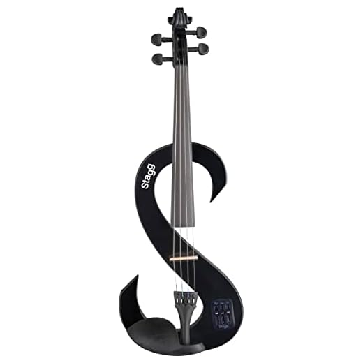 Stagg, 4-String Violin (EVN 4/4 BK US)