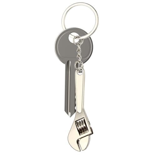 Llavero De Metal Con Llave Inglesa - Llavero De Coche, Llavero De Llave Portátil | Llavero Multiuso Para Pequeñas Herramientas De Hardware, Llavero De Hardware Multifuncional Para Mujeres