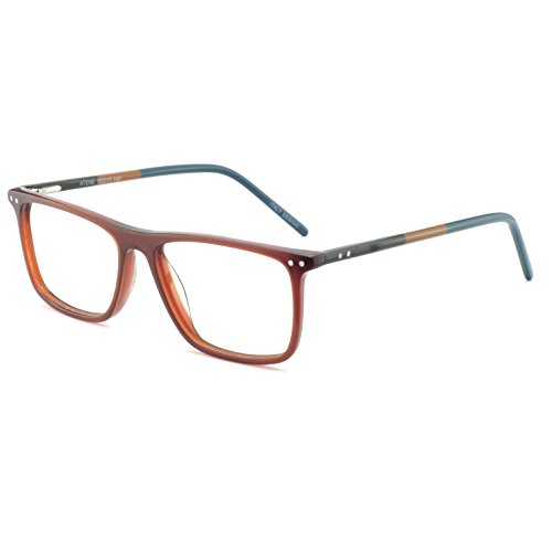 OCCI CHIARI Men Computer Glasses Eyewear Hinge Oversized Eyeglasses Blue ...