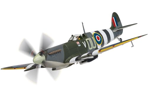 Supermarine Spitfire MkIXe Fighter Aircraft ML407, Sq Ldr John 'Johnnie' Houlton, No.485 Sqn, Chailey (1944) British Royal Air Force The Aviation Archive Series 1/72 Diecast Model by Corgi AA29103