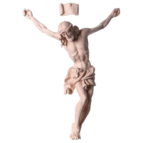 Holyart Body of Christ in Natural Wood, 30 cm (11.82 INC.)