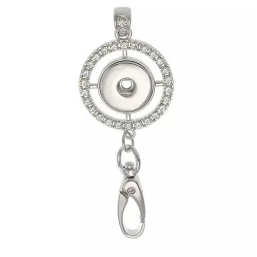 Bijoux à boutons interchangeable collier pendentif à pression tendance 18-20mm