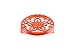 Le Creuset Enameled Cast-Iron 9-Inch Deluxe Round Trivet, Flame