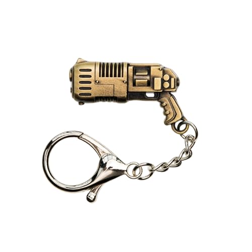 Image of Starforged Warhammer40K Master-Crafted Range Weapon Keychain Keyring Collection Warhammer Gifts Mens Accessories